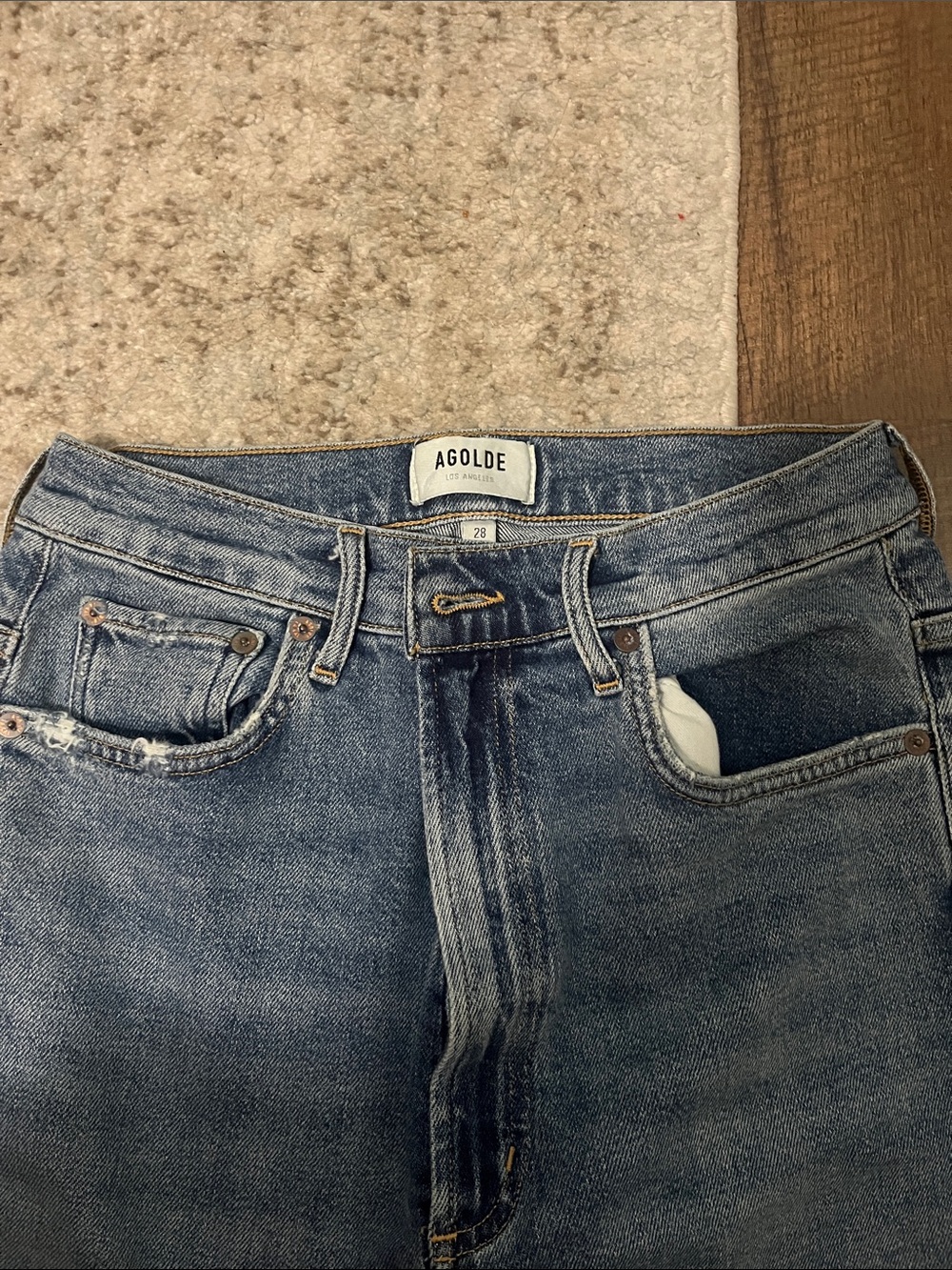 Agolde women’s jeans